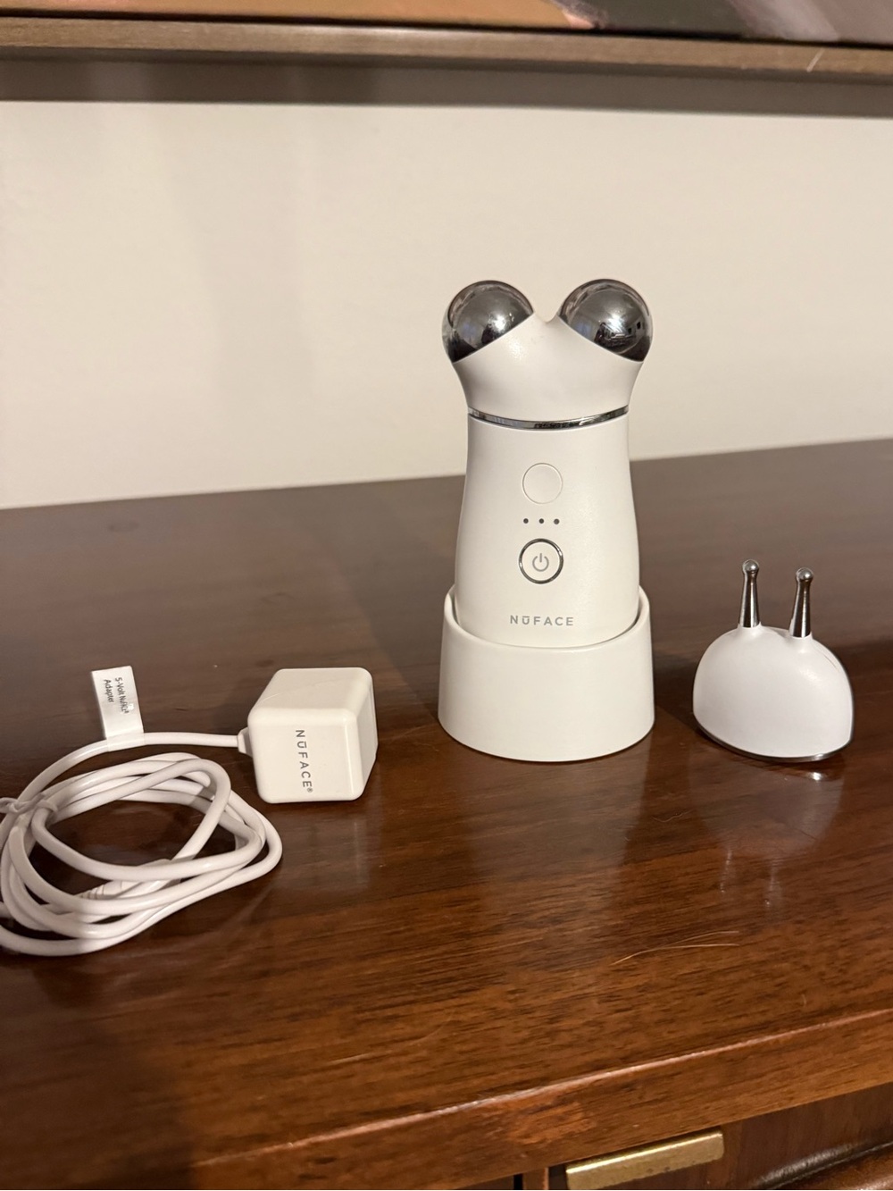 NuFACE Trinity Facial Toning Device + ELE Attachment & Charger